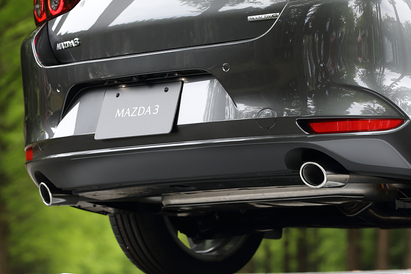 マフラーは2本出し