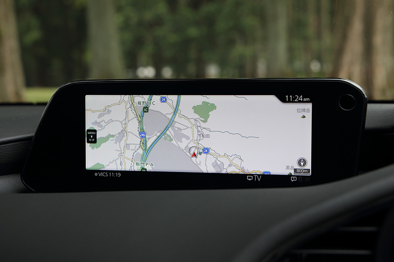 ワイドになって情報の表現力が増えた8.8インチディスプレイ