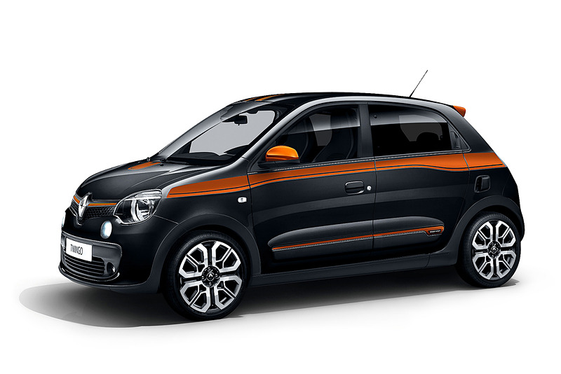 5速MTモデルの限定車「トゥインゴ GT ノワール」