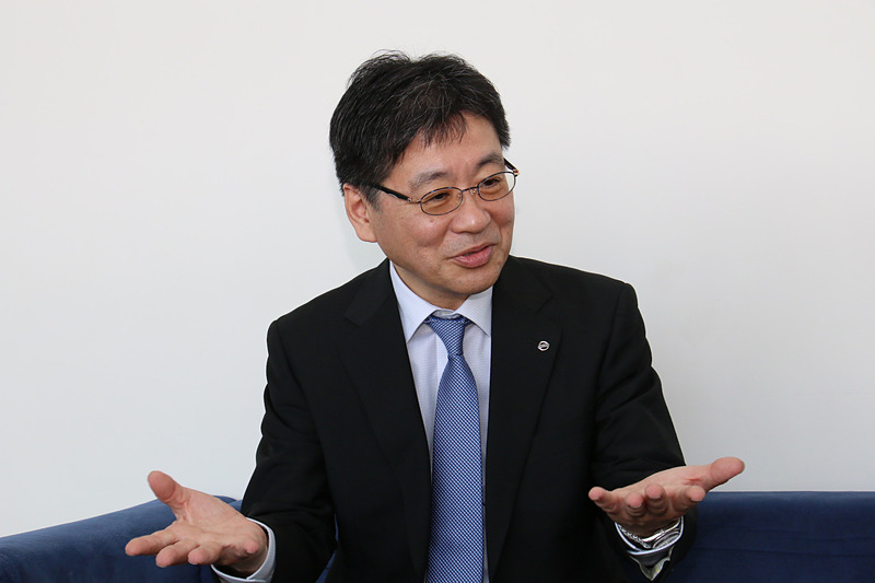 日産自動車株式会社 AD/ADAS先行技術開発部 部長の飯島徹也氏。日産における自動運転技術のキーパーソン