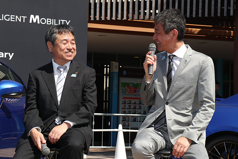 実は中井支社長と学年が同じという田村CPSは、同じ時代を生きてきて、中井支社長の50周年の話しはいろいろ懐かしかったとコメント