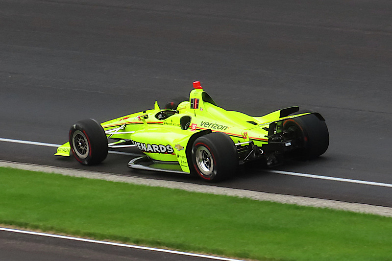 サイモン・パジェノー選手（ペンスキー/シボレー）