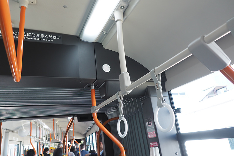 EDSS作動時のLEDランプは後車室にも設置。こちらも赤く光る