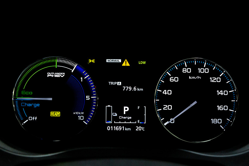 779.6kmを走ってのEV走行比率は51％。平均燃費は20.6km/L、平均電費は6.6km/kWhという結果に