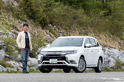 岡本幸一郎の三菱自動車「アウトランダーPHEV」（2019年モデル）、その 