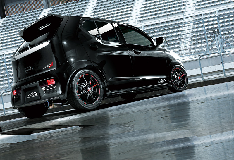 軽自動車向けサイズは2×4スポークとなる