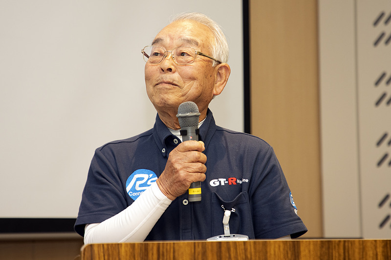 プリンス自動車工業に務めていて、プリンス グロリア スーパー6の設計にも携わった日産アーカイブズの伊藤修令氏