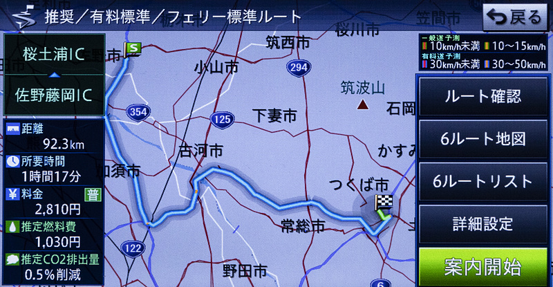 2019年データの推奨ルート