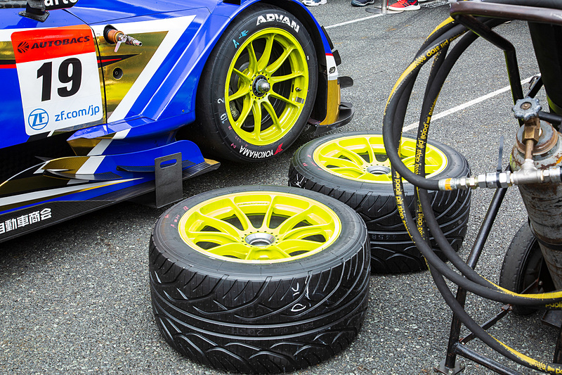 シーズンオフなどに開発を続けてきたウェットタイヤ