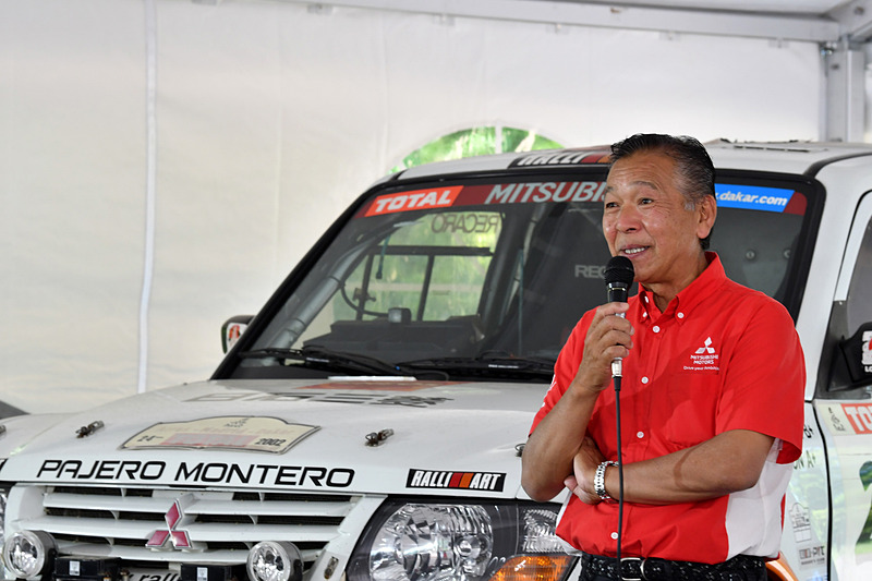 ラリードライバー 増岡浩選手