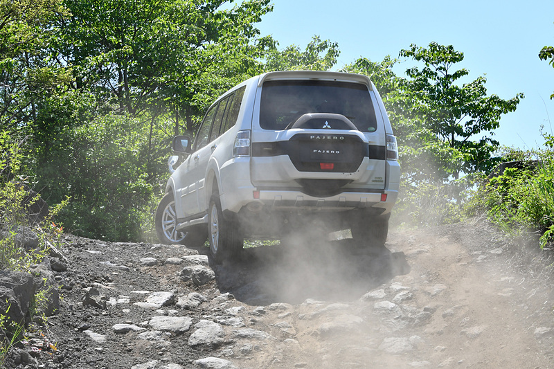 ゴツゴツした岩場のあるエリアもある