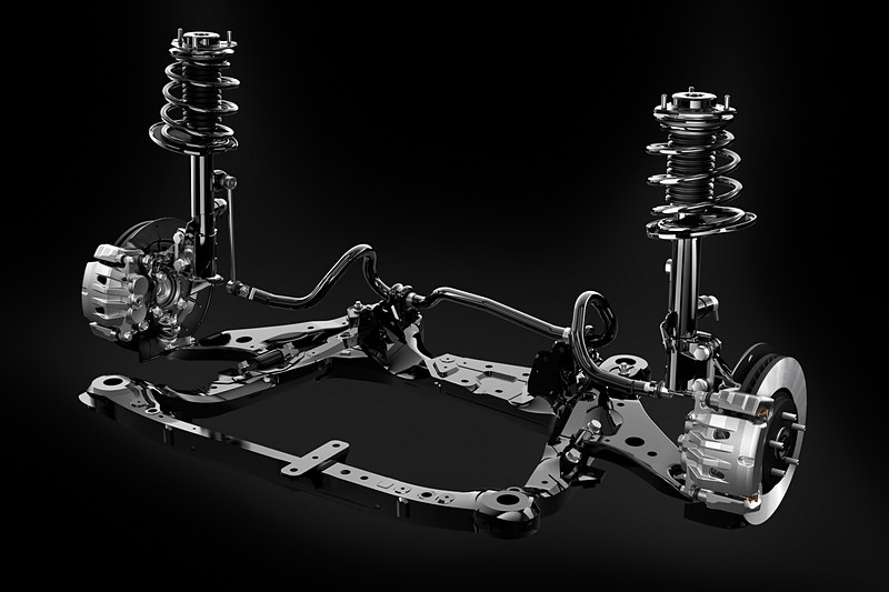 ハブベアリングの剛性強化も実施