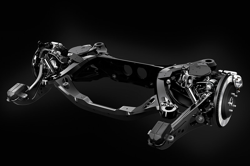 ハブベアリングの剛性強化も実施