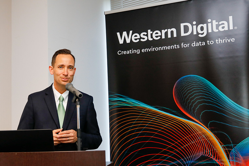 ウエスタンデジタルコーポレーション オートモーティブマーケティング ディレクターのラッセル・ルーベン氏