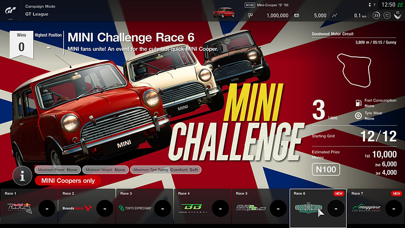 「GTリーグ」のビギナーリーグ「ミニ・ミニ大作戦」に2ラウンドを追加