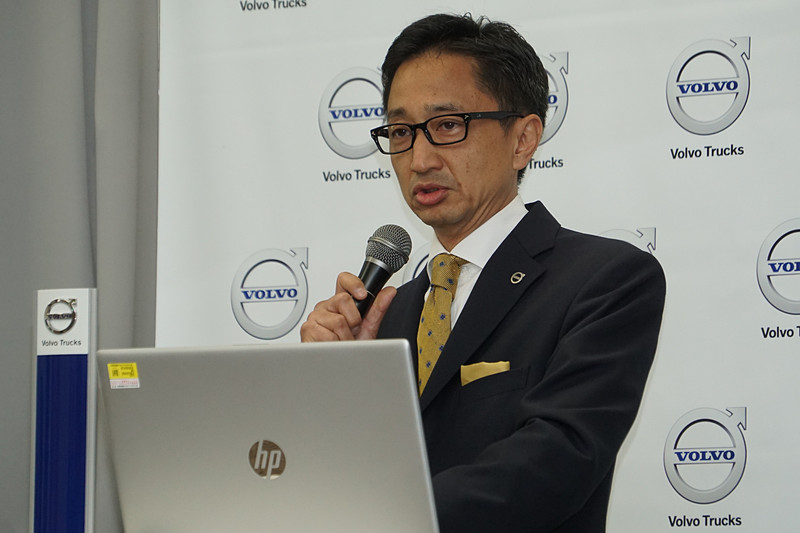 ボルボ・トラックセールス バイスプレジデント 関原紀男氏