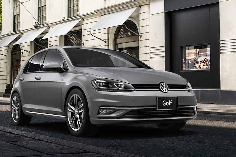 「ゴルフ」「ゴルフ ヴァリアント」「ゴルフ オールトラック」の3モデル5グレードに特別仕様車「マイスター」を設定