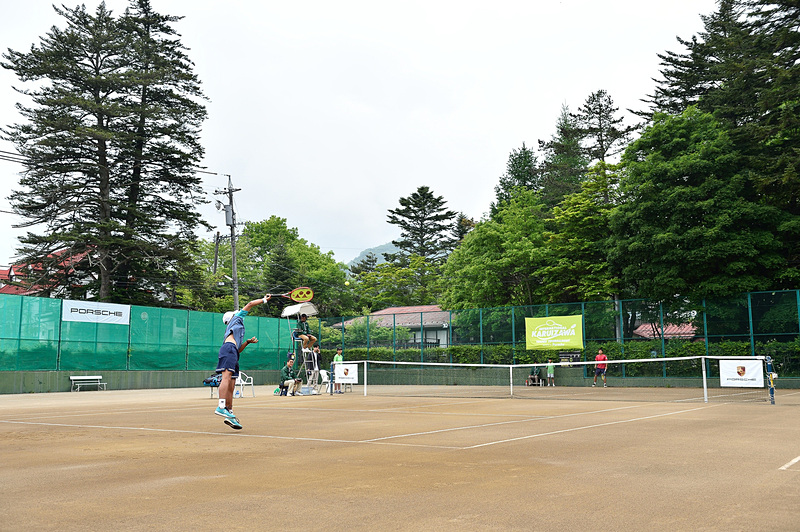 11時に試合がスタート。試合時間は約1時間30分