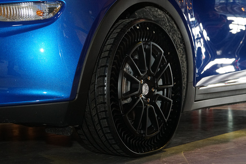 「ボルトEV」に装着されたアプティス・プロトタイプ