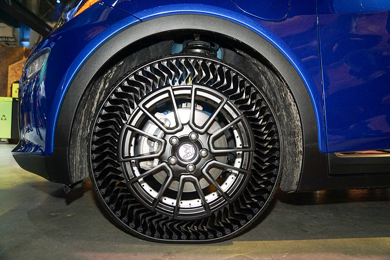 「ボルトEV」に装着されたアプティス・プロトタイプ