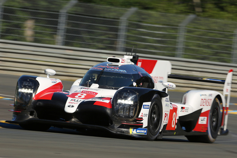 トップタイムを出した8号車 トヨタ TS050 HYBRID