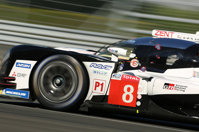 ブレンドン・ハートレー選手の名前も入ったトヨタ 8号車