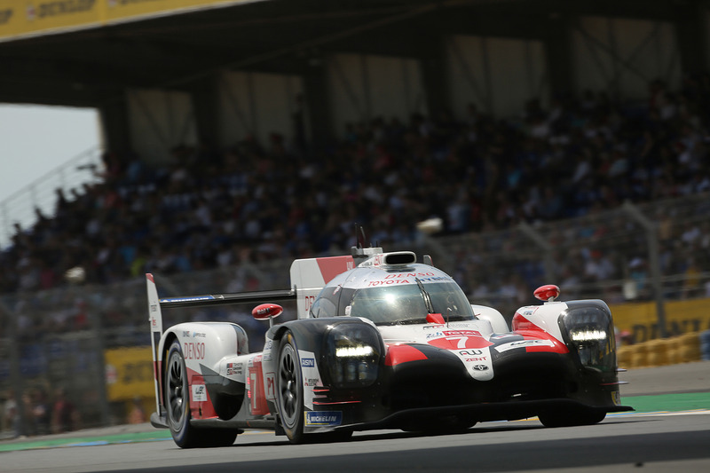 2番手タイムの7号車 トヨタ TS050 HYBRID