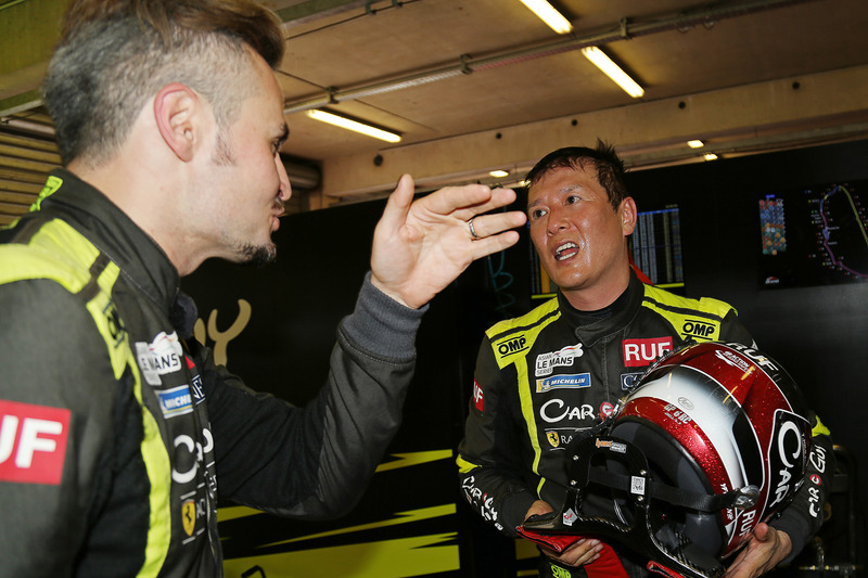 CARGUY Racingの木村武史選手とケイ・コッツォリーノ選手