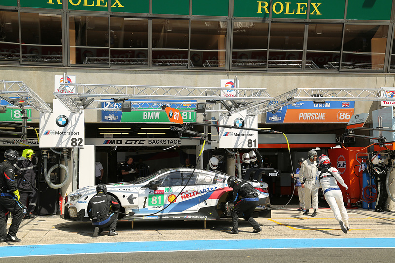 総合44番手のタイムのBMW MB GTE