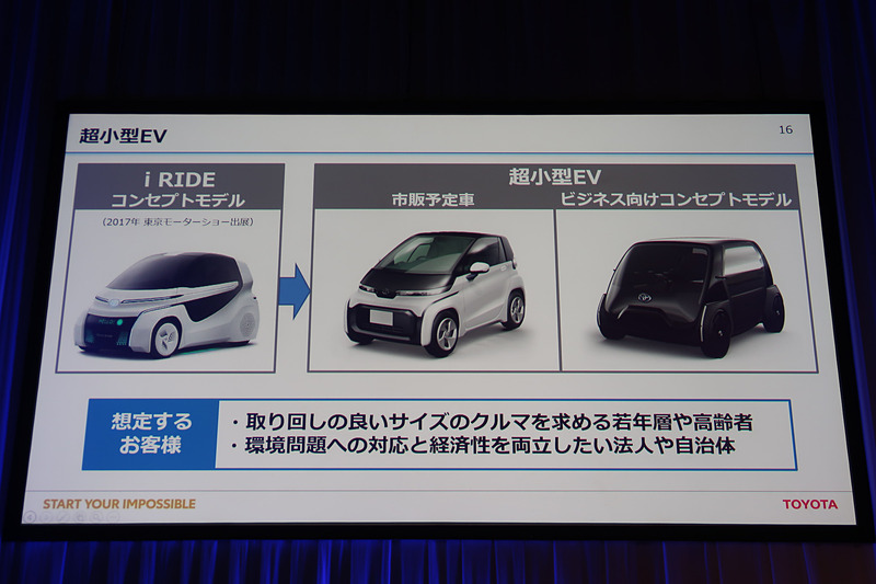 日本市場では若年層や高齢者をターゲットにした、小さく運転しやすいEVにビジネスチャンスがあるとした