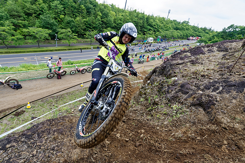 日本GPでは女性のみのTRIALGP WOMENクラスのレースも実施