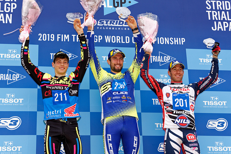 TRIAL2クラス表彰台