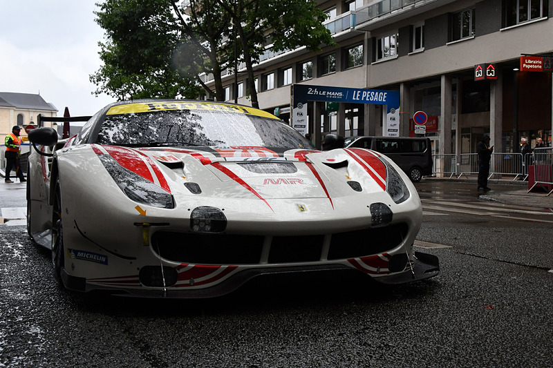 MR RACING「FERRARI 488 GTE」（70号車/LM GTE Am）には石川資章選手らが乗る