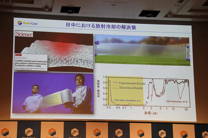日中における放射冷却の解決策