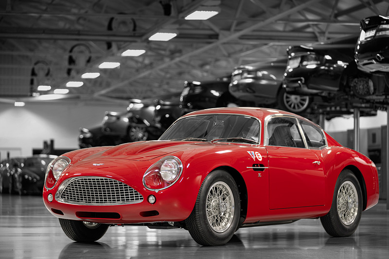 DB4 GT Zagato Continuationをル・マン24時間レースの会場で公開