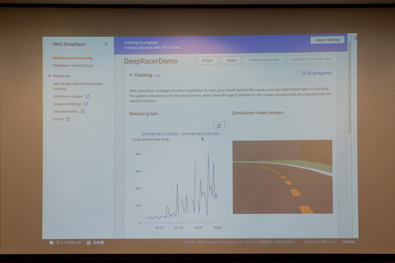 最大舵角や最大速度、特定条件下における速度設定なども行なう