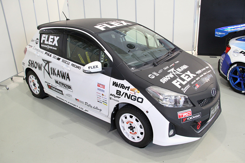 哀川さんが「TOYOTA GAZOO Racingラリーチャレンジ」で使う「ヴィッツ」