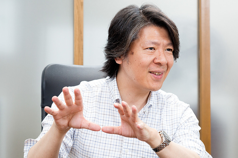 彩速ナビを中心にHD画質の連携ができると語る南氏