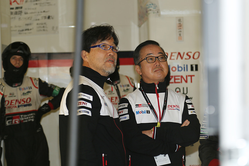 トヨタのピット風景