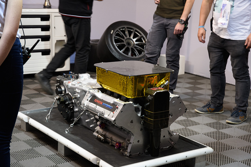 TS050のエンジン説明コーナー