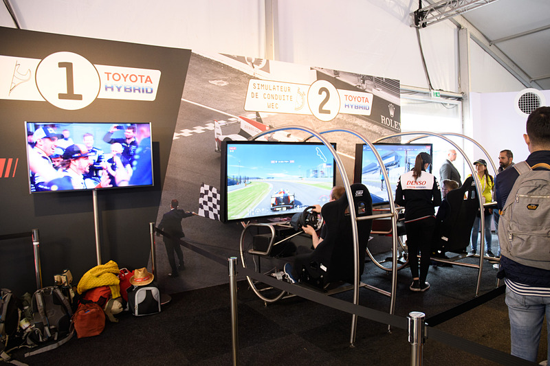 こちらはWEC版のeモータースポーツ