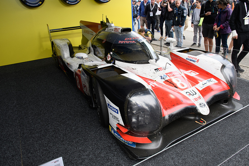 こちらはToyota TS050 HYBRID