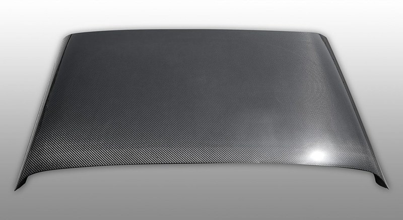CFRP ROOFは純正ロールトップから22％軽量化し、重量5.9kgを実現