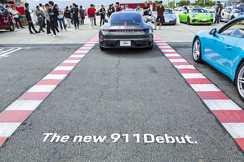 特別展示された新型911