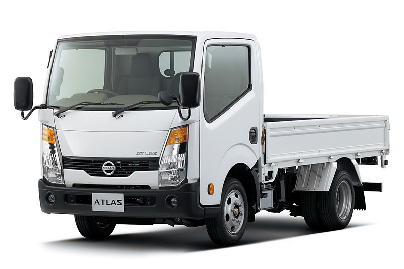 アトラスのガソリンエンジン車（1.15t～1.5t）は継続販売