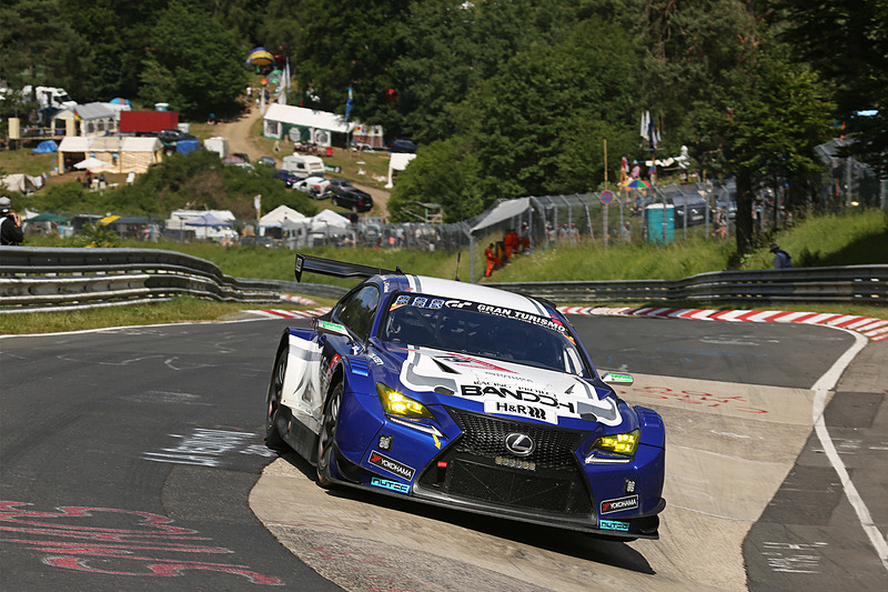 19号車 Lexus RC F GT3（ドミニク・ファーンバッファー/マルコ・ゼーフリート/吉本大樹/ミハエル・ティシュナー組）