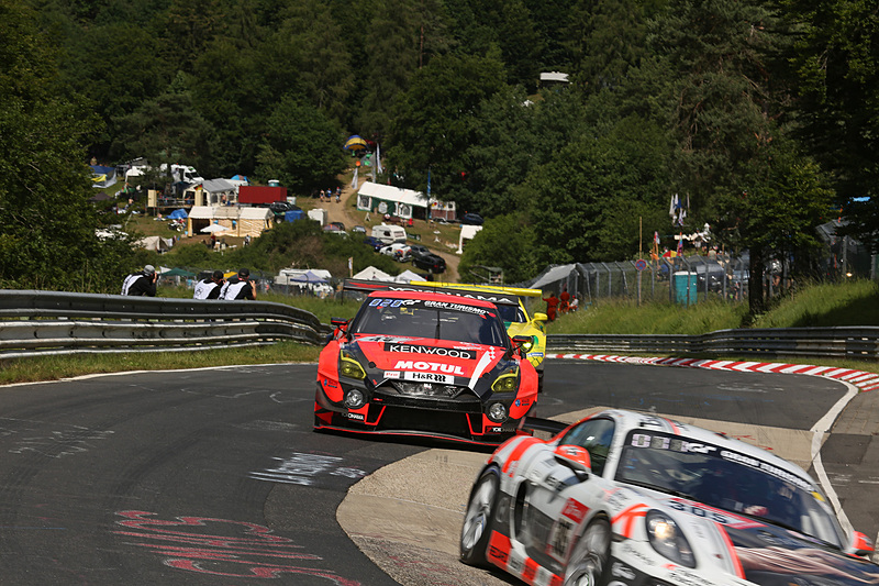 北コースはグランプリコースに比べると路面も荒くチャレンジングなコース