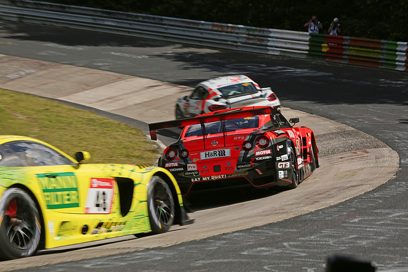 北コースはグランプリコースに比べると路面も荒くチャレンジングなコース