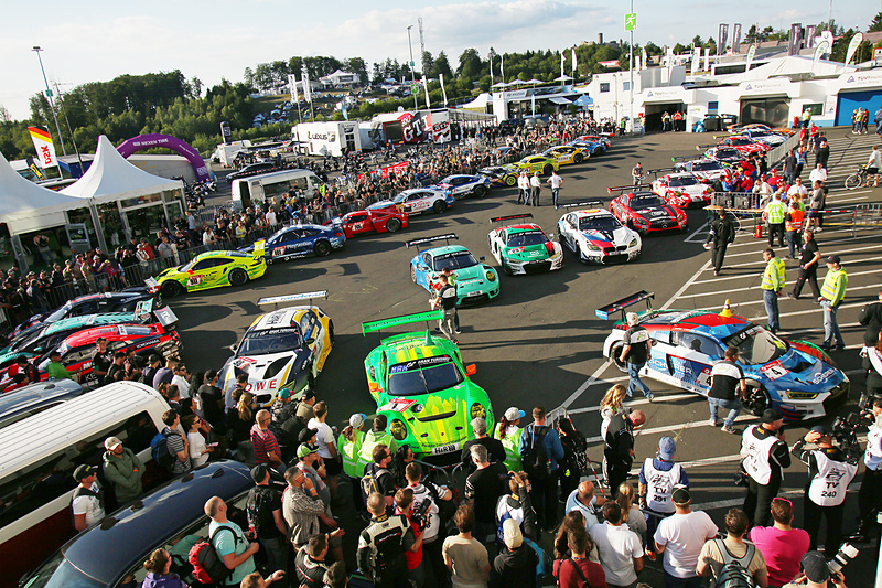 トップ・クオリファイング終了後のパルクフェルメ