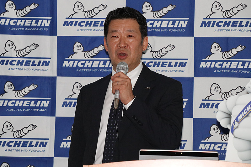 日本ミシュランタイヤ株式会社 B2Bタイヤ事業部 角田定治氏
